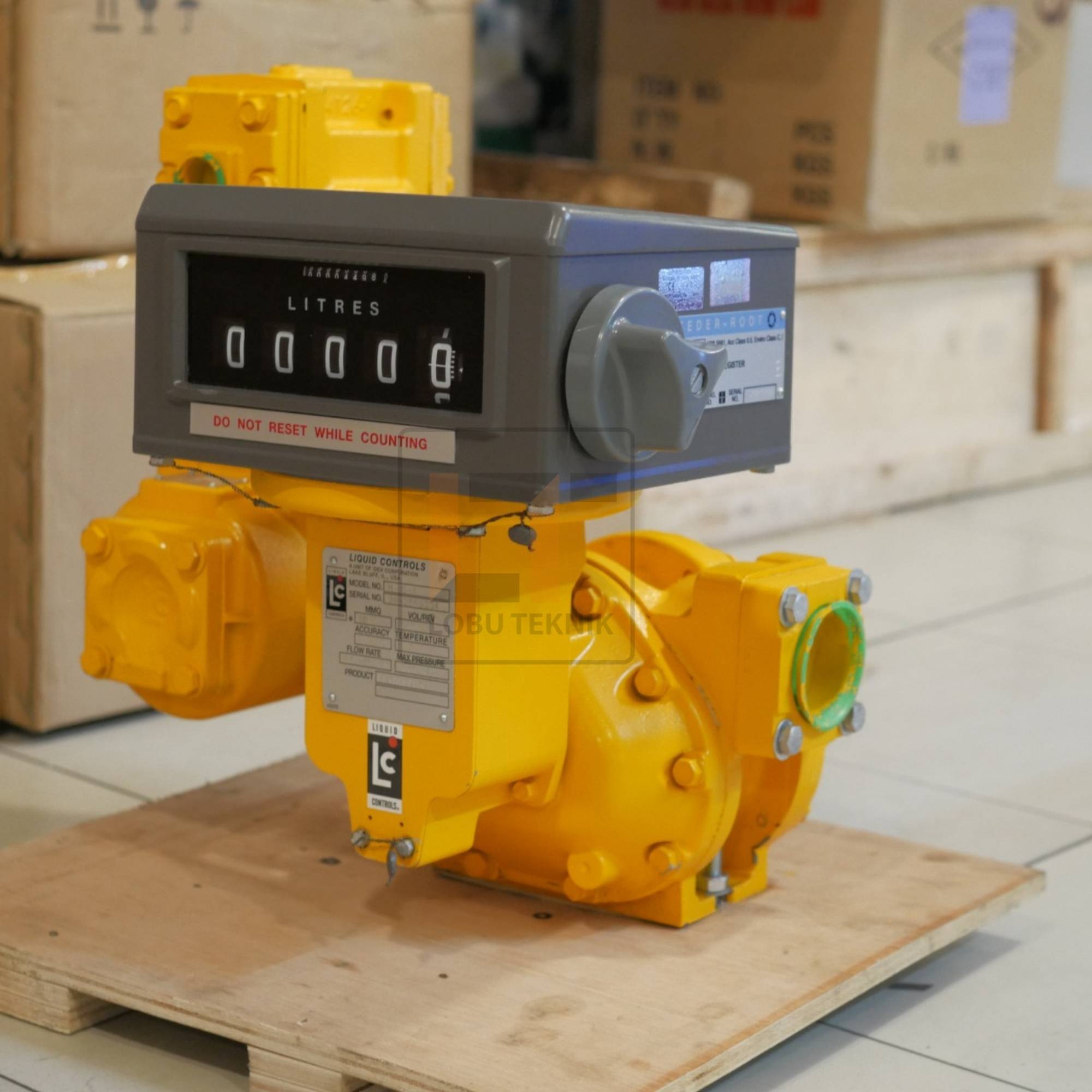 Flowmeter LC M10 asli buatan Liquid Controls USA